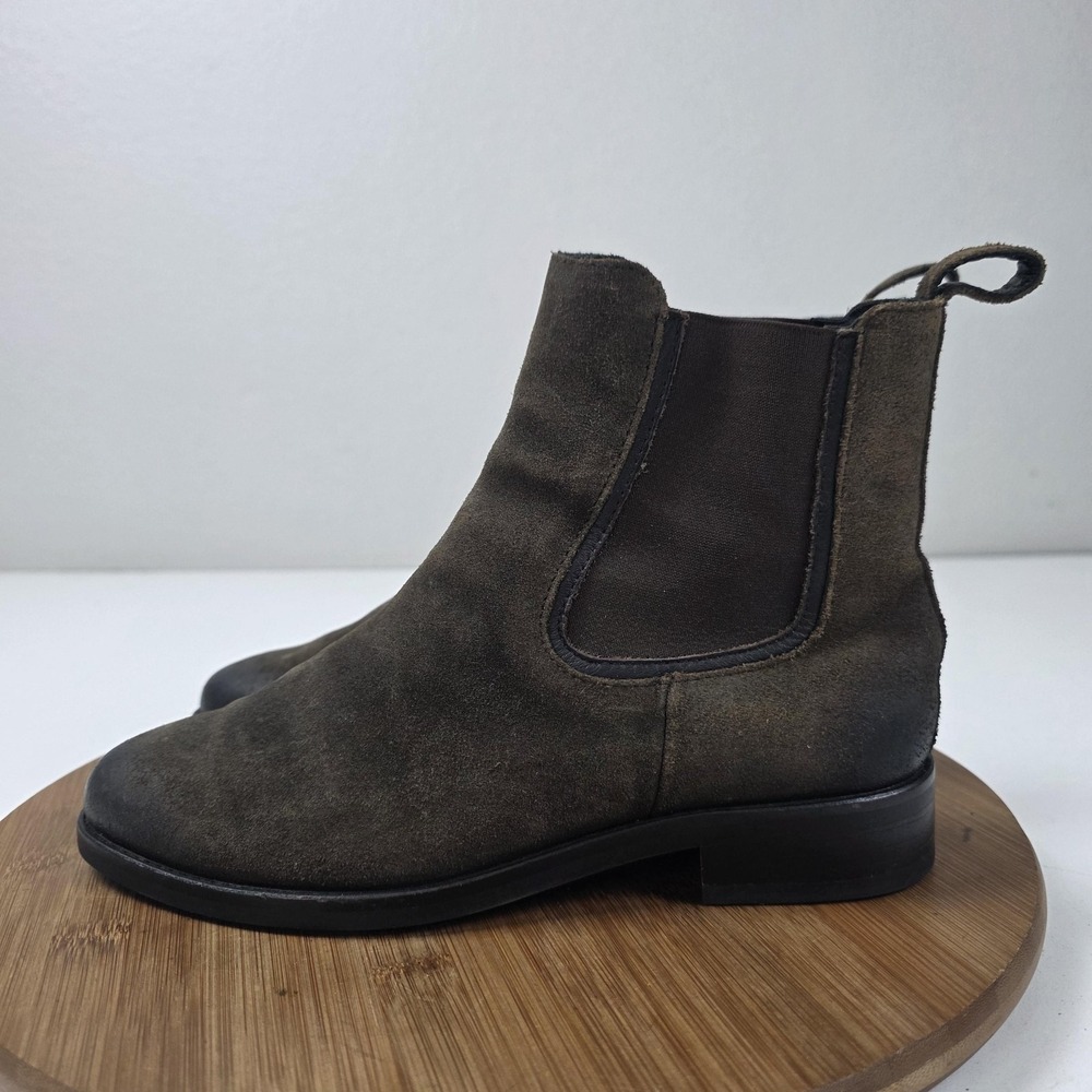 Thursday Boot Company Boots Mens Size 7.5 Brown Suede Chelsea Pull On Ankle